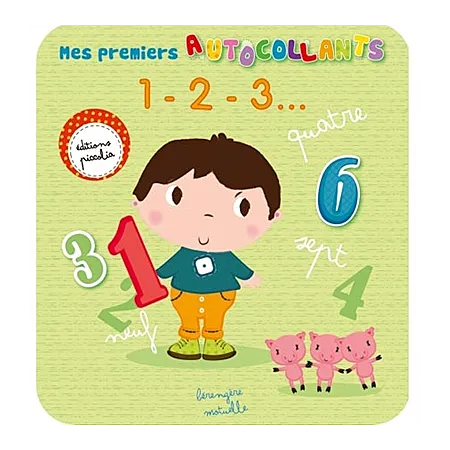 Mes premiers autocollants - 1 2 3