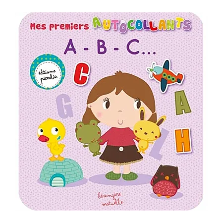 Mes premiers autocollants - A B C