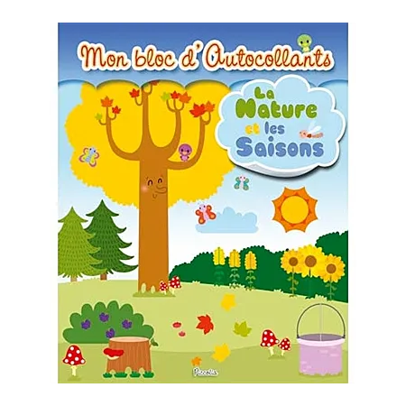 Mon bloc d autocollants - La nature et les sa