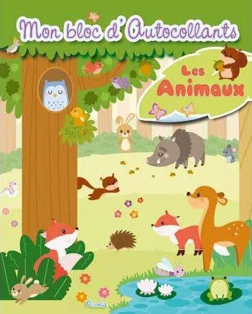 Mon bloc d autocollants - Les animaux