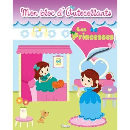 Mon bloc d autocollants - Les princesses