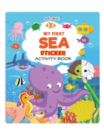my first Sticker Activity Book : Sea