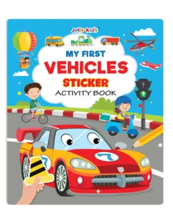 My First Vehicles Sticker Activity Book