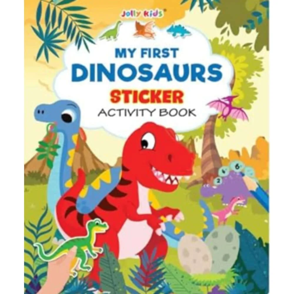my first Sticker Activity Book : Dinosaurs