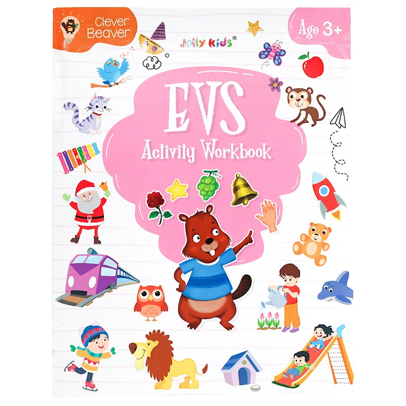 Jolly Kids Clever Beaver EVS Activity Workbook
Age 3+