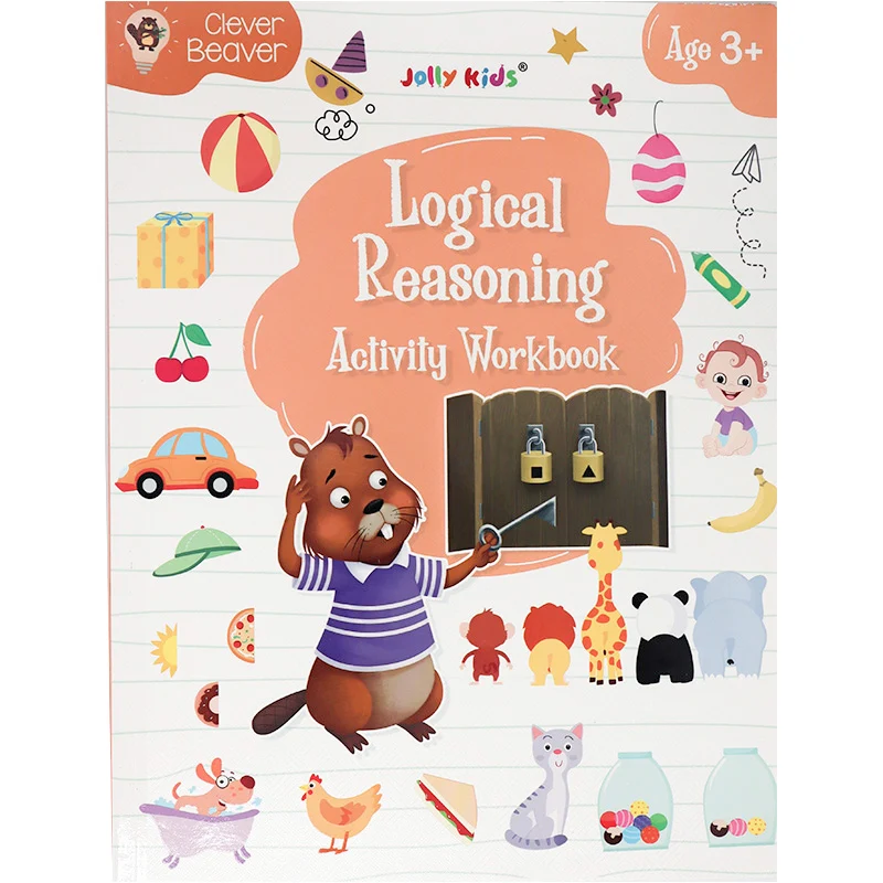 Jolly Kids Clever Beaver Logical Reasoning
Activity Workbook Age 3+