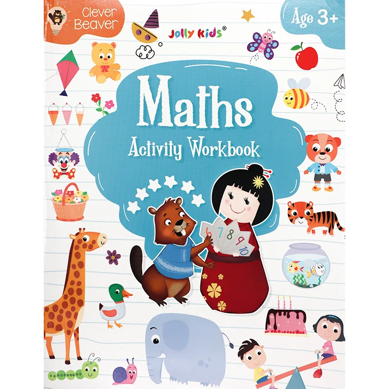 Jolly Kids Clever Beaver Maths Activity
Workbook Age 3+