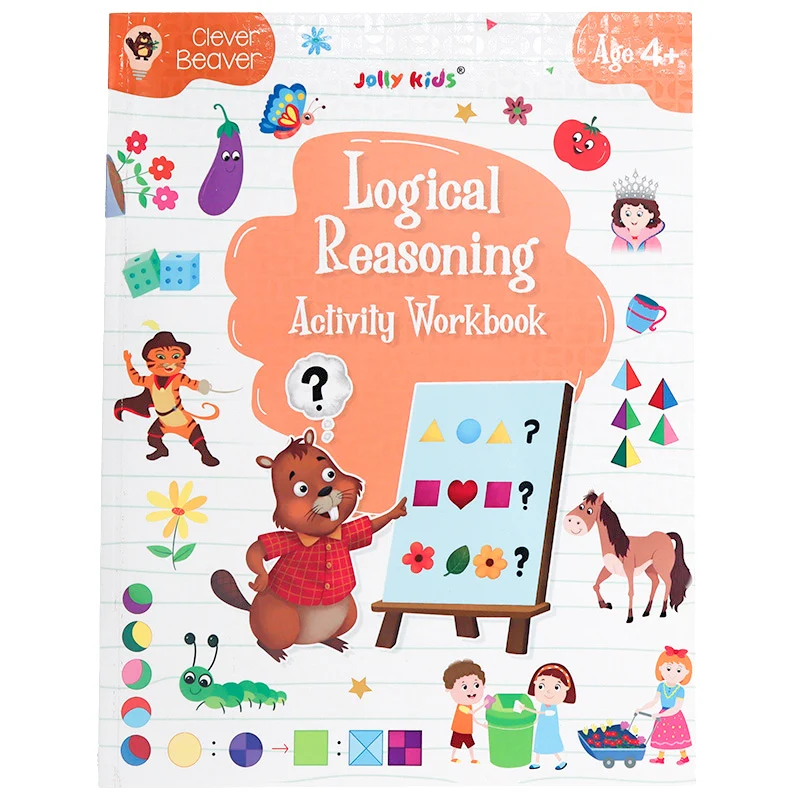 Jolly Kids Clever - Logical Reasoning Activity   Workbook Age 4+