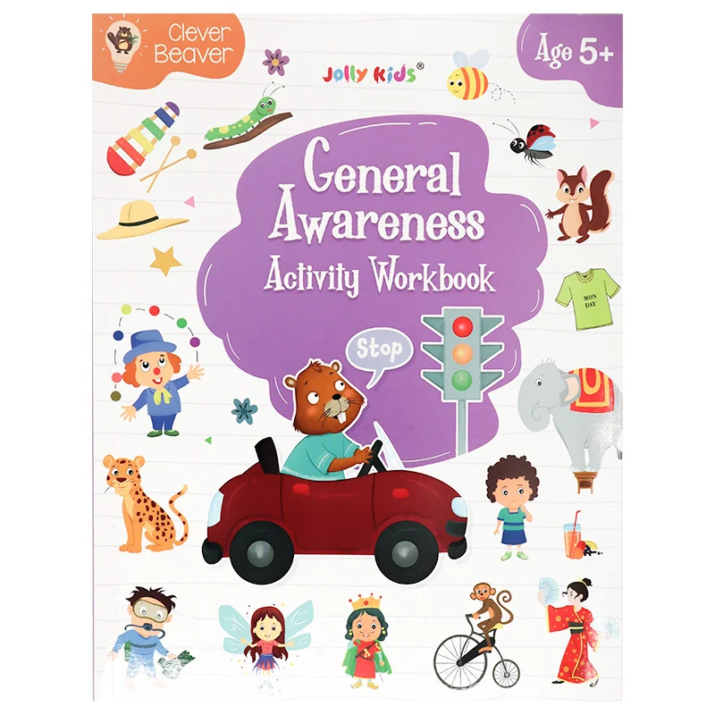 Jolly Kids Clever Beaver General Awareness
Activity Workbook Ages 5+