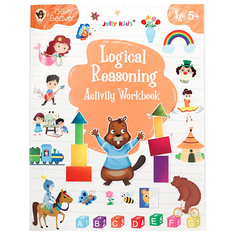 Jolly Kids Clever Beaver Logical Reasoning
Activity Workbook Ages 5+