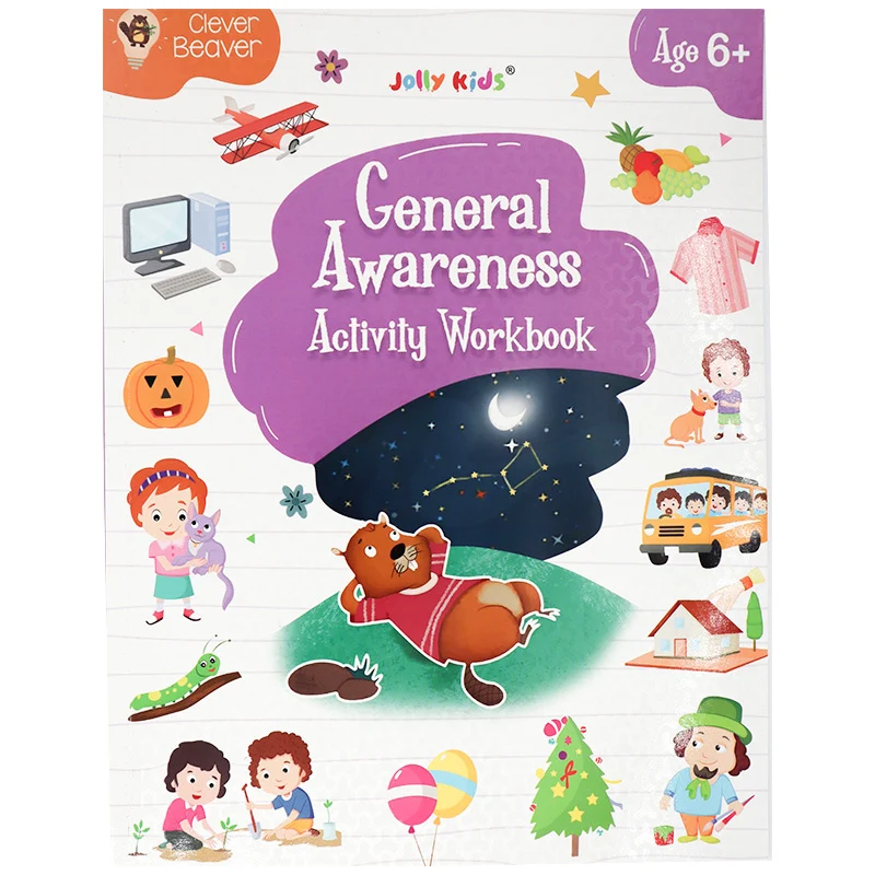 Jolly Kids Clever Beaver General Awareness
Activity Workbook Age 6+
