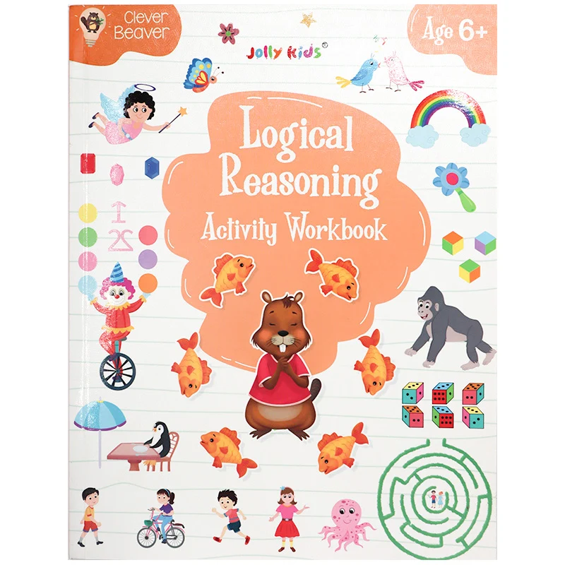 Jolly Kids Clever Beaver Logical Reasoning
Activity Workbook Age 6+