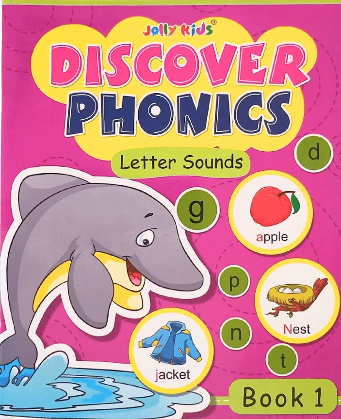 Discover Phonics Letter Sounds book 1