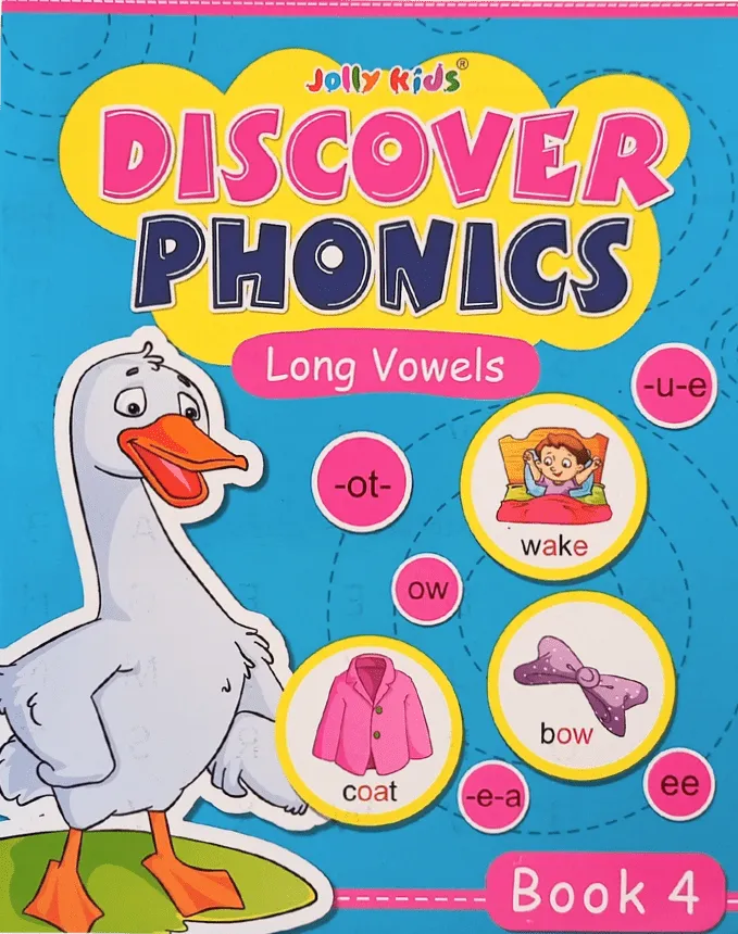 Discover Phonics Long Vowels book 4