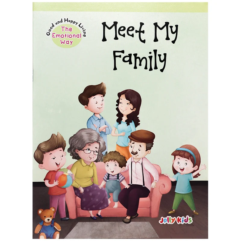 Meet My Family – The Emotional Way Learning   Storybook for kids