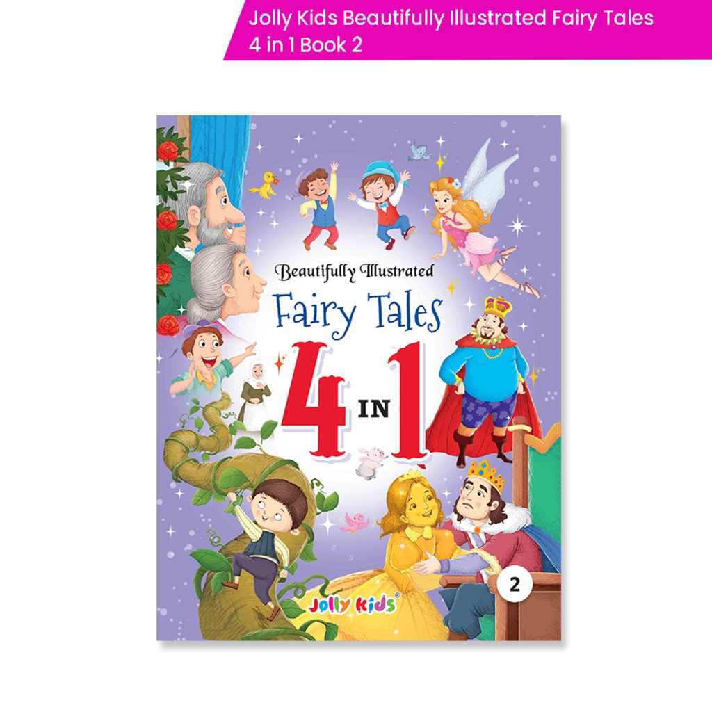Fairy Tales 4 in 1 Book N°2