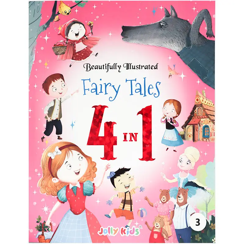 Beautifully Illustrated Fairy Tales:4 Stories in One Book(N°3)