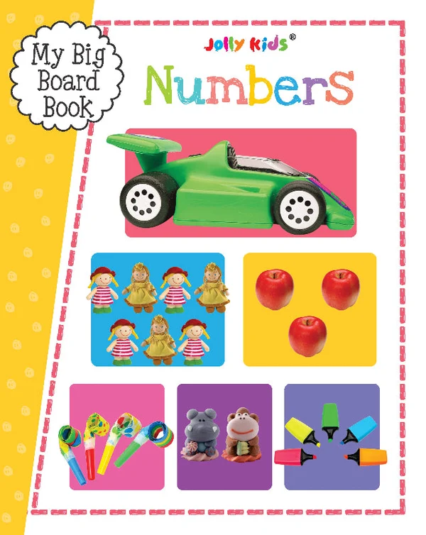 My Big Board Book - Numbers - Counting Book for   Toddlers with Real Images