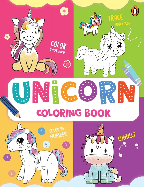 Kids Coloring Book: Unicorn