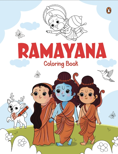 Kids Colouring Book: Ramayana