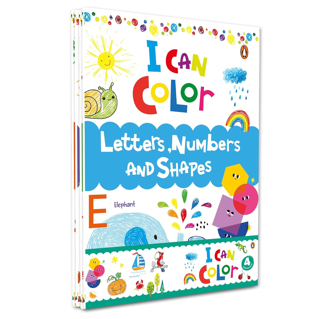 I Can Color Pack (4 Books Pack)
