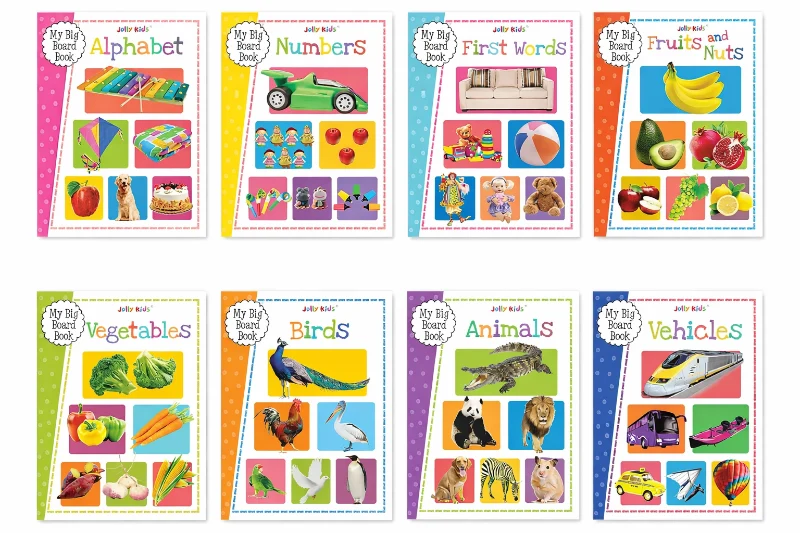 My Big Board Book: 8-Book Essential Early Learning   Library