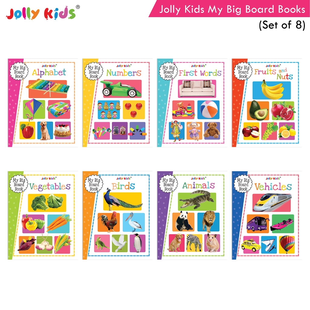 My Big Board Books Set of 8