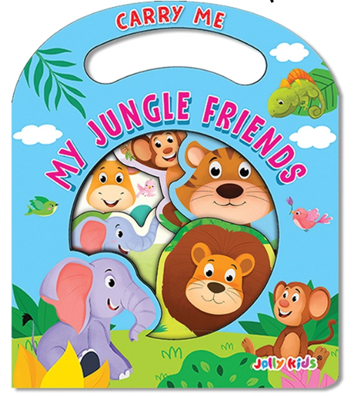 Window Die Cut Board Book - My Jungle Friends