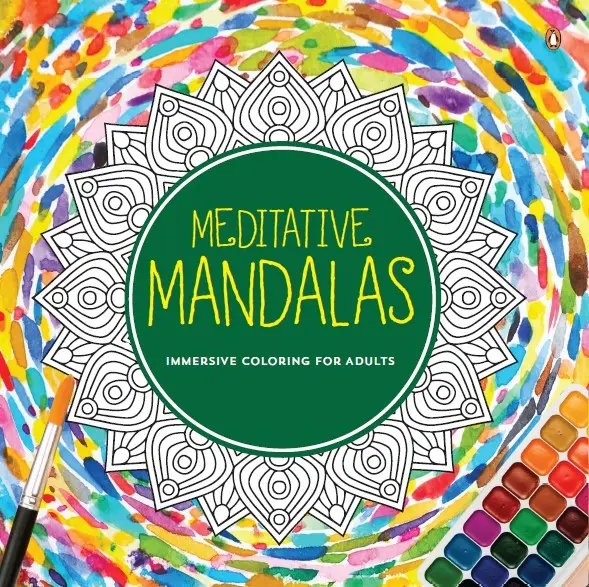 Meditative Mandalas Adult Coloring Book