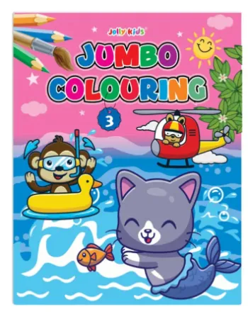 Jumbo Colouring Books 3