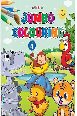 Jumbo Colouring Books 4