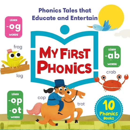 My First Phonics: Box Set of 10 books for Kids