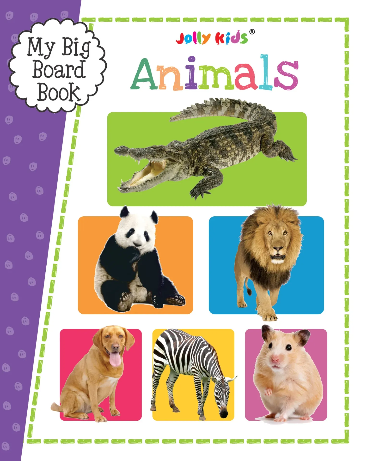 My Big Board Book - Animals - Early Learning Animal   Picture Book