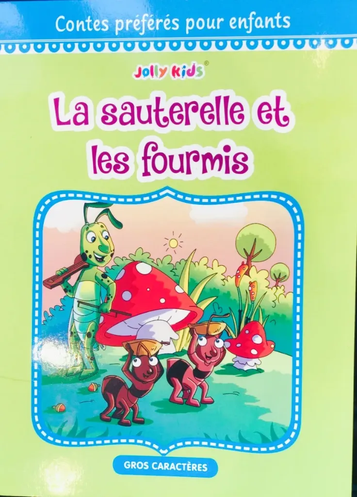 La sauterelle et les fourmis